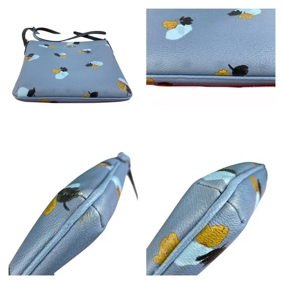 Coach GUC Cornflower Field Flora Floral Print Crossbody Bag - Picture 5 of 17